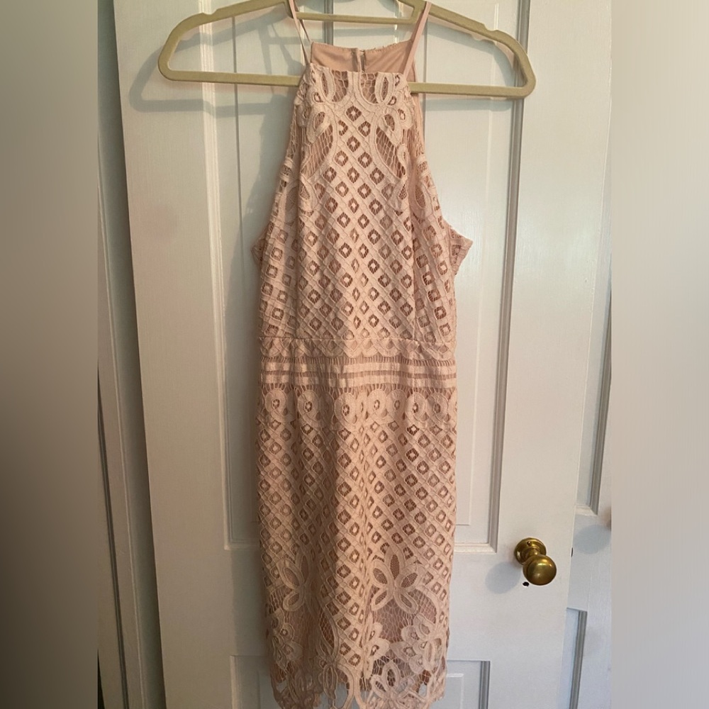Lace Halter Dress
